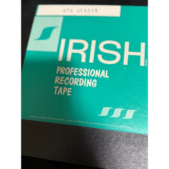 Deadstock (NOS) Irish Professional Recording Tape for a Reel-to-Reel Machine - Picture 4 of 5